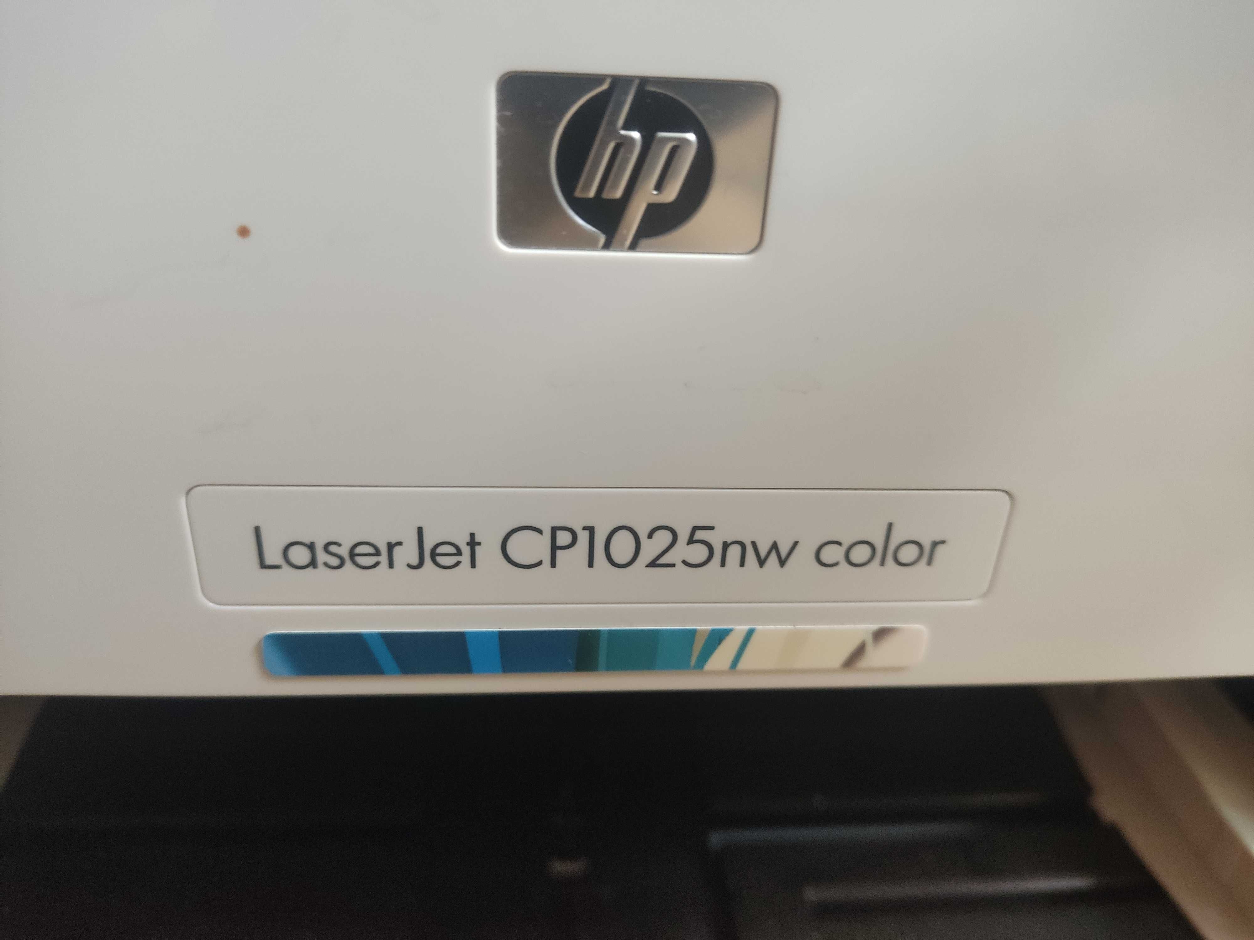 Drukarka Hp CP1025nw WiFi  kolorowa