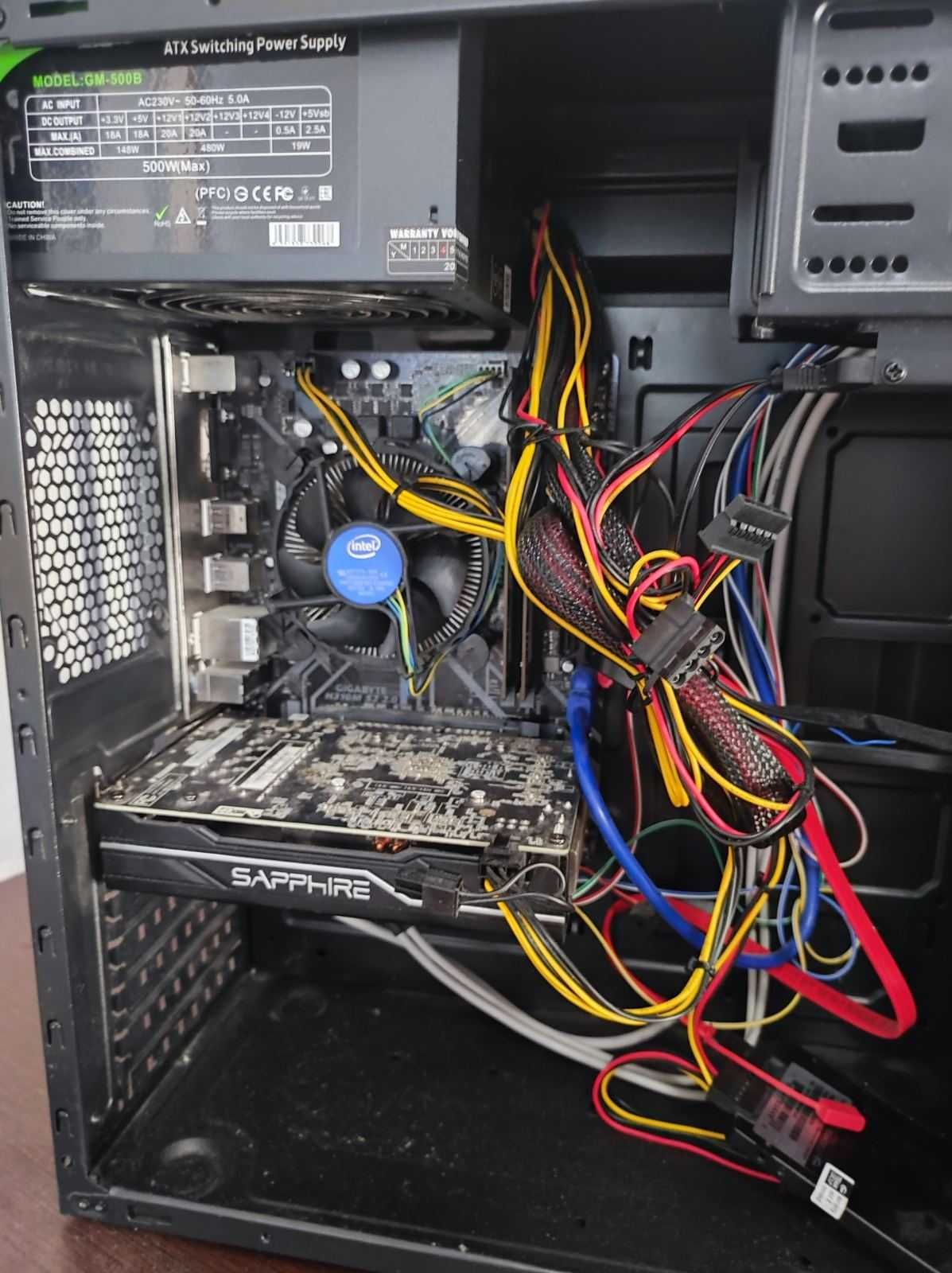 Компʼютер ігровий - CPU i3 9100F, RX 570 4Gb, RAM 8GB, SSD 240GB
