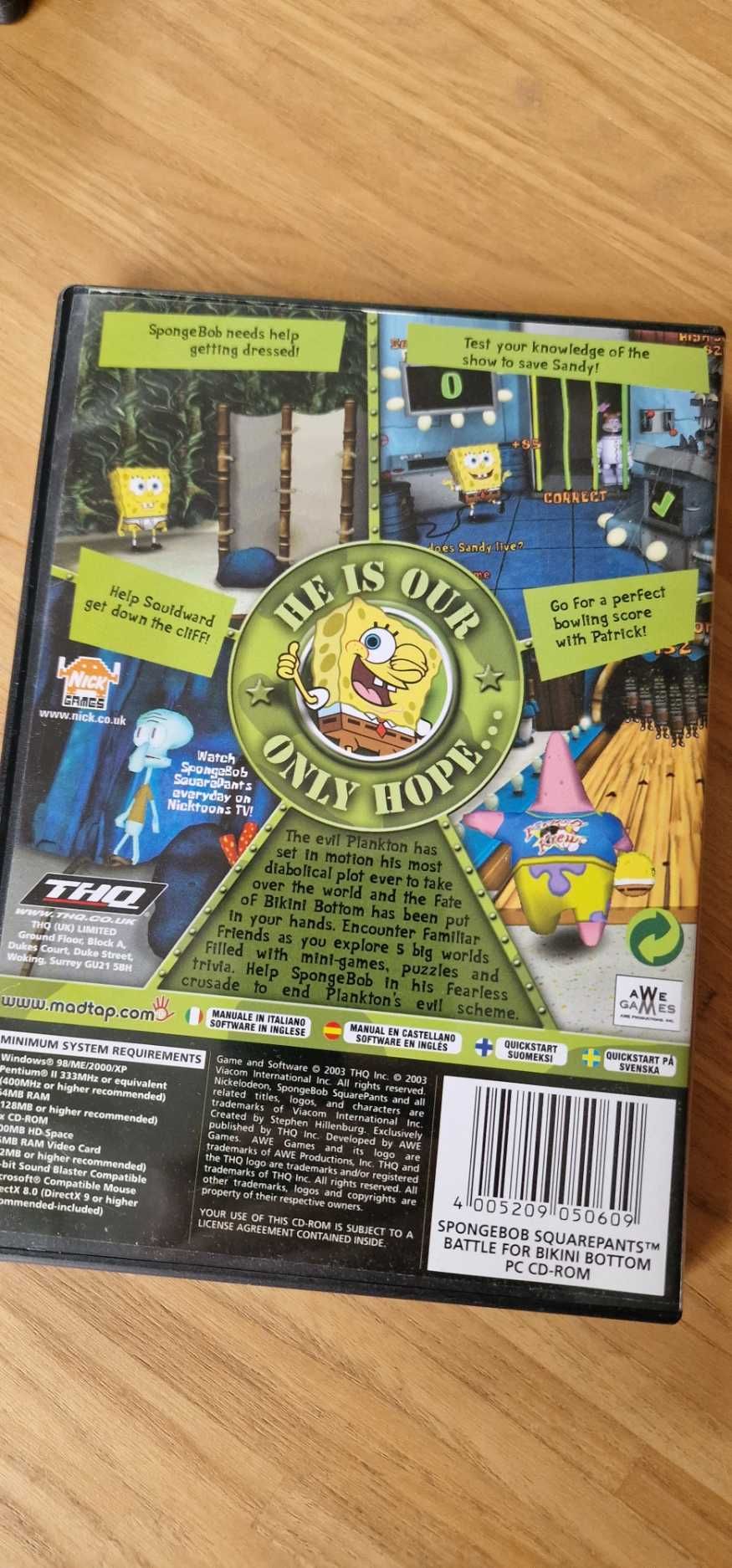 SpongeBob Squarepants - Battle for Bikini Bottom - gra PC