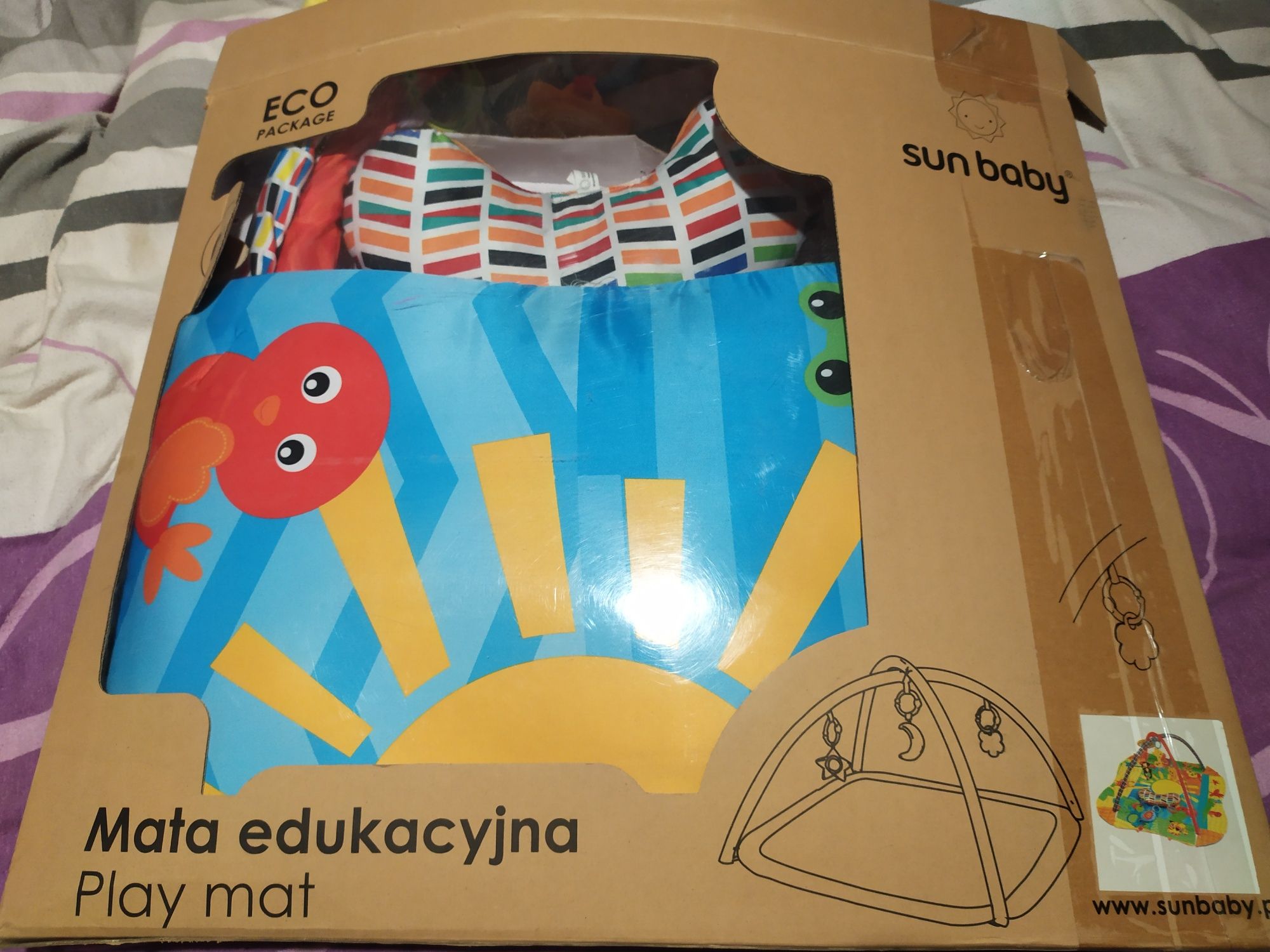 Детский развивающий коврик Sun baby
