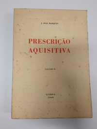 Prescrição Aquisitiva, de J. Dias Marques