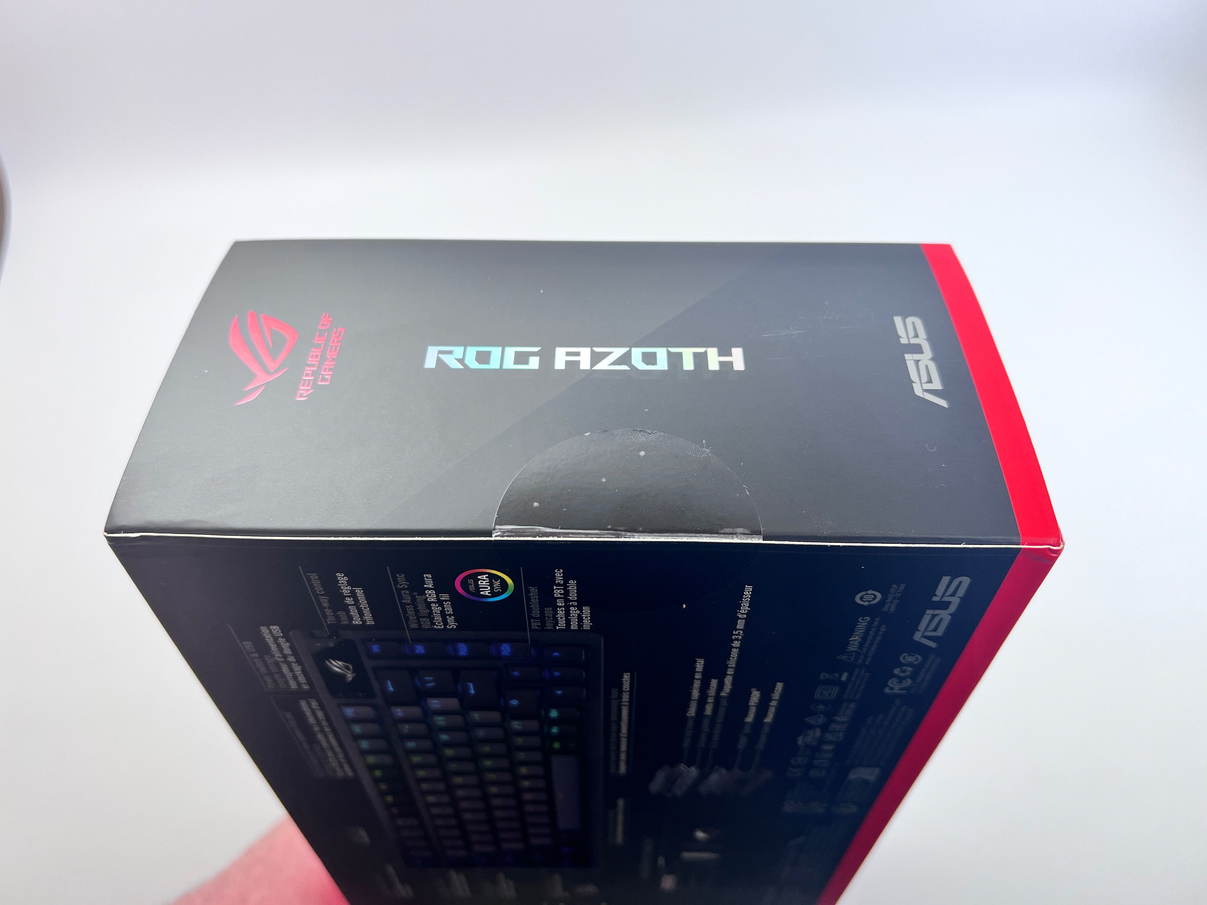 НОВА Клавіатура ASUS ROG Azoth RGB 81key NX Red Black МАГАЗИН ГАРАНТІЯ