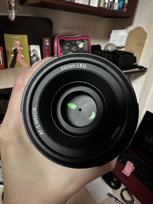 Обʼєктив nikkor 50 1.8 af-s, майже новий, ідеальний стан.