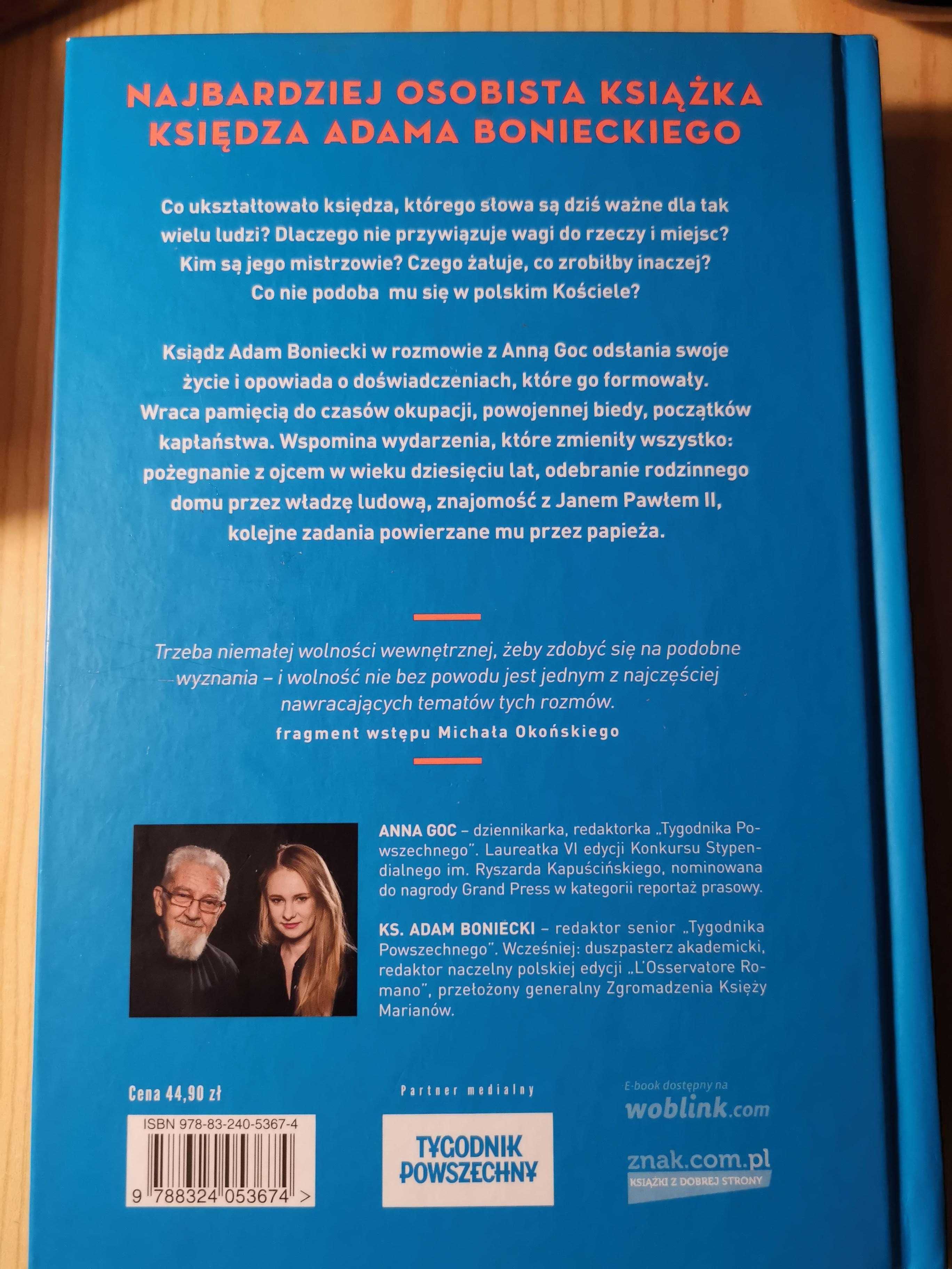 książki religijne :Anna Goc Ks. Adam BONIECKI, Jan Andrzej Kłoczowski