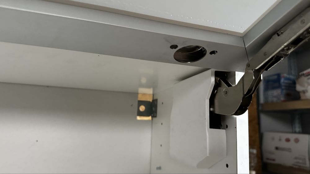 Szafka wisząca IKEA METOD ze szklanym frontem 80x37x40 otw. do góry