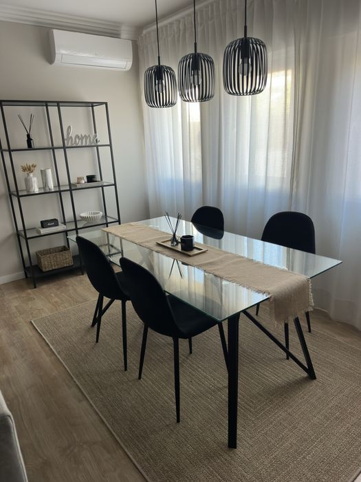 Mesa de jantar vidro