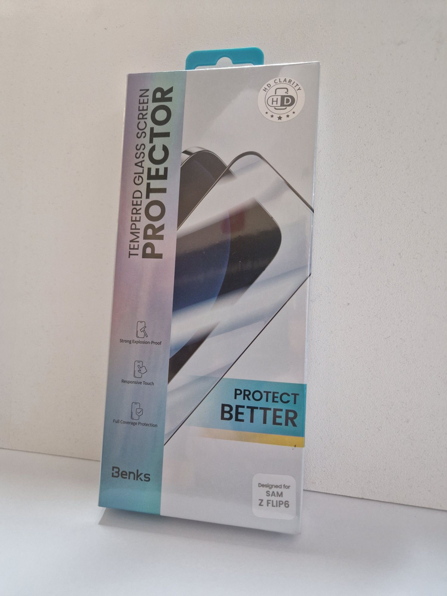 Benks Hartowane szkło Ultra Shield HD Glass do Samsung Galaxy Z Flip 6