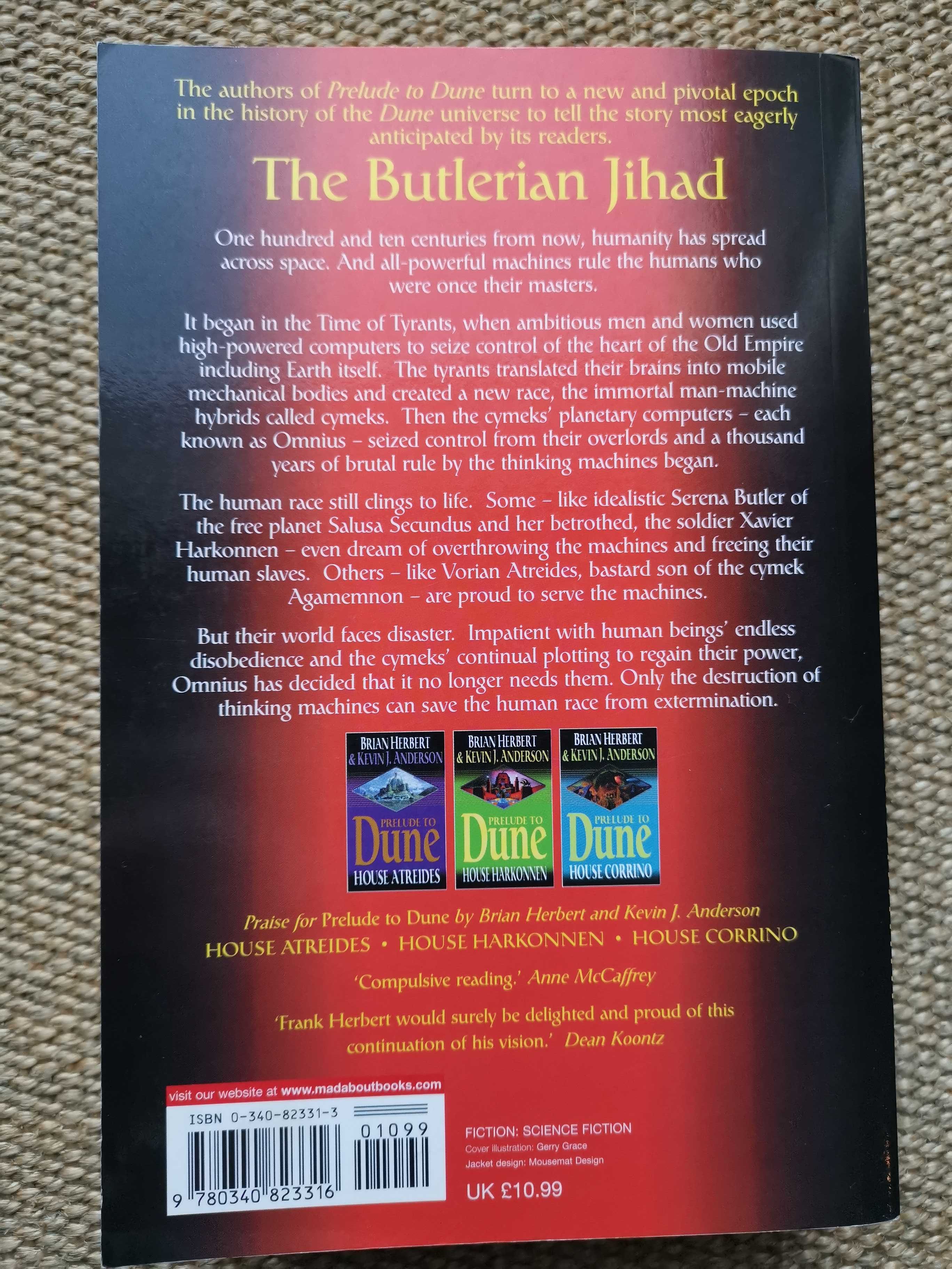 Livro Legends of Dune - The Butlerian Jihad
