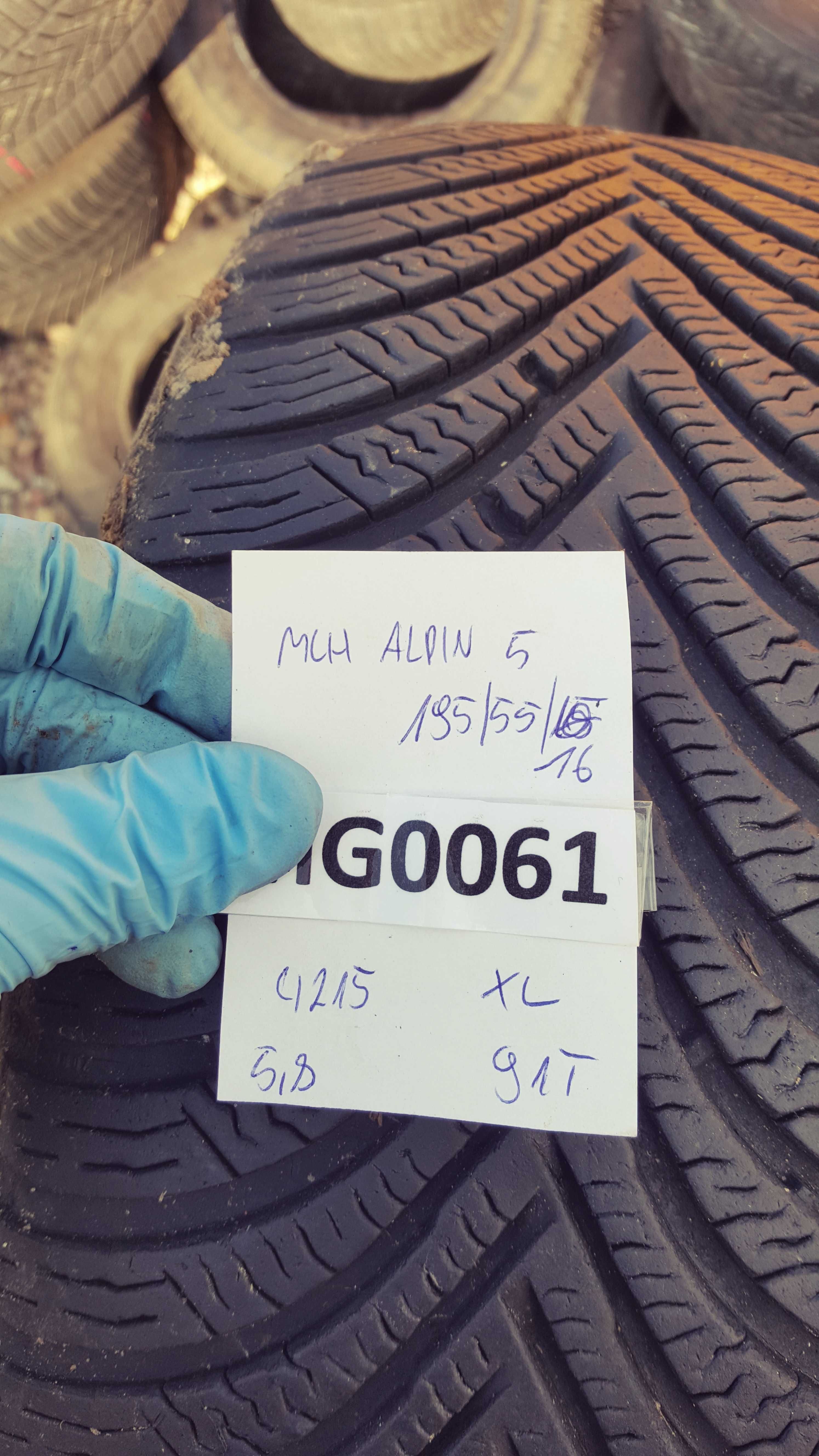 Michelin 195/55 r16 Alpin 5 /// 6mm!!!