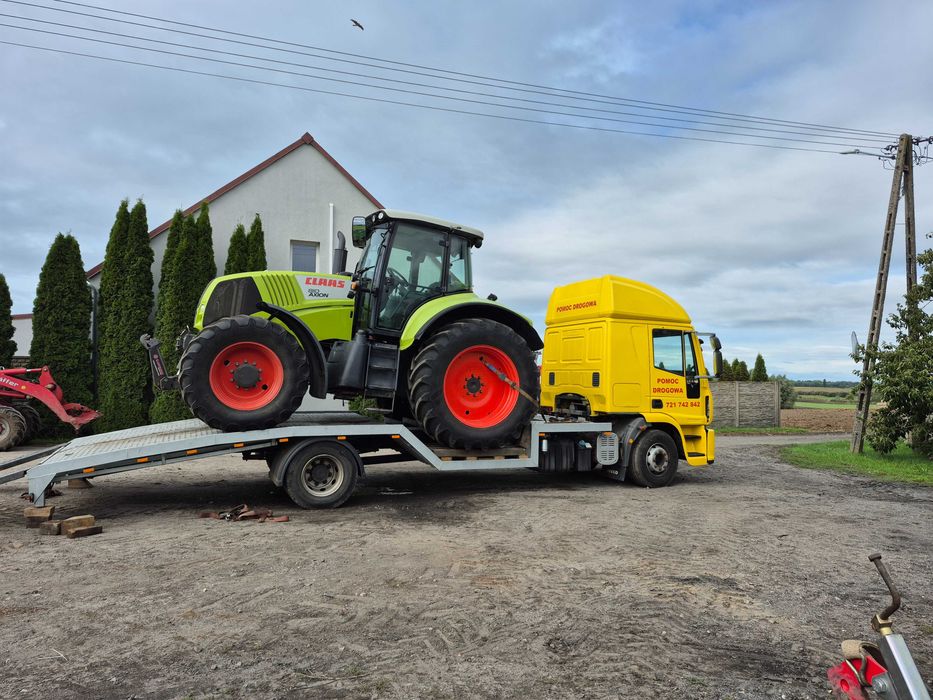 Pomoc drogowa transport maszyn transport samochodów