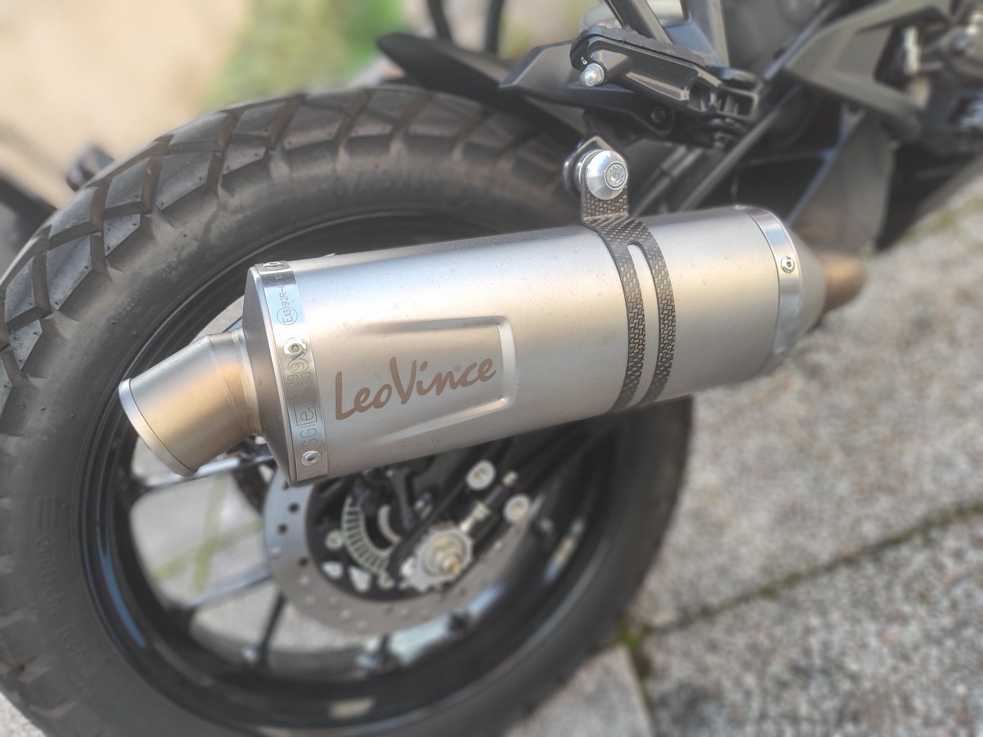 Escape ORIGINAL KTM 390 leovince LV ONE EVO
for KTM 390 ADVENTURE