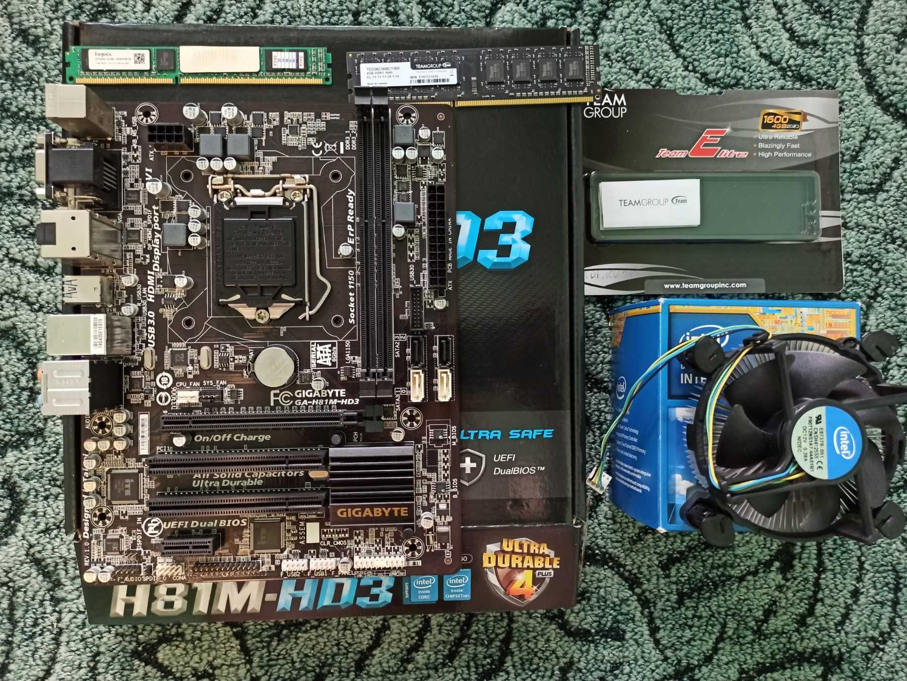 Gigabyte GA-H81M-HD3 s1150  (s1150, H81, DDR3)