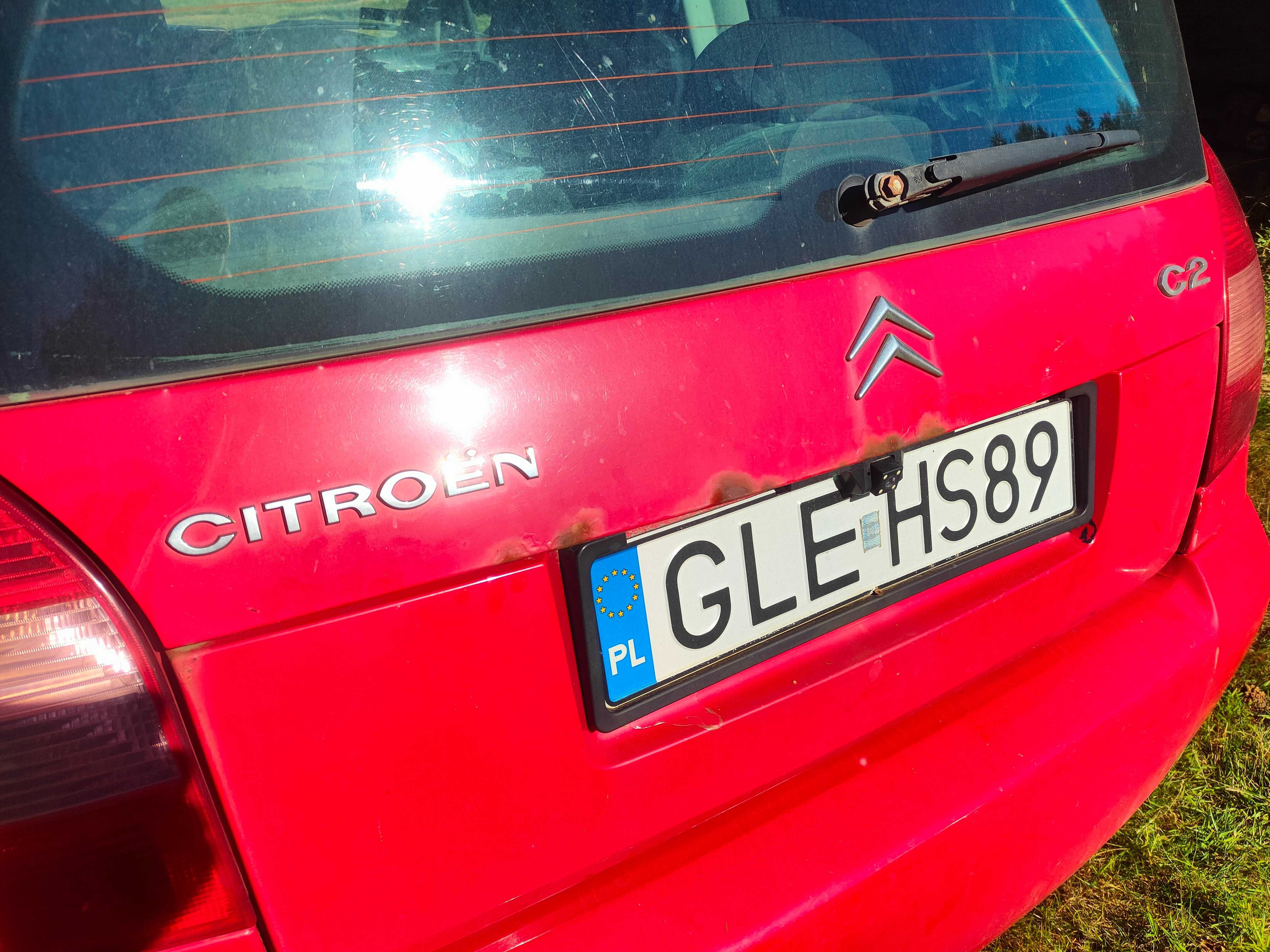 Citroen c2 1.6 VTR + LPG półautomat (uszkodzony)