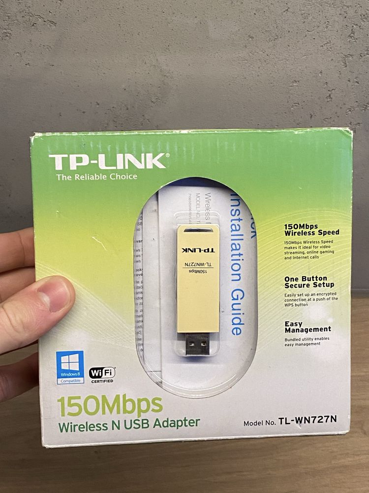 Karta sieciowa TP-LINK modul WiFi do PC laptopa internet AP