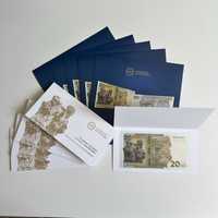 Ochrona Granicy – zestaw 5 szt. banknotów kolekcjonerskich + 5x folder