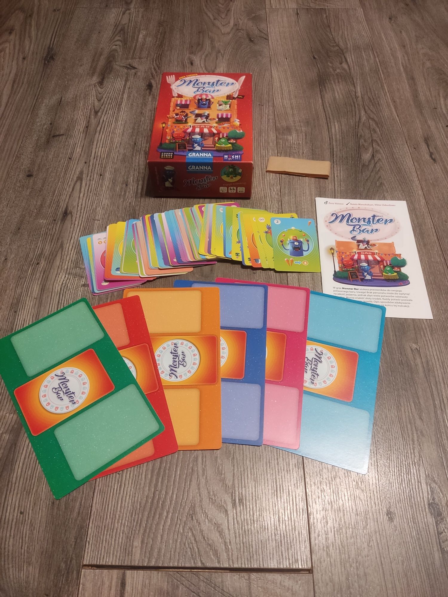 Gry planszowe harry potter 5 sekund, wirus, monster bar