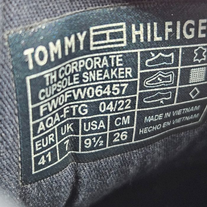Buty Sportowe Sneakersy Damskie Tommy Hilfiger Corporate Cpsole R. 41