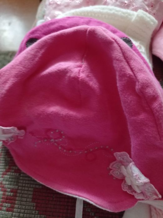 Пакет одежды на девочку от рождения до 1 года