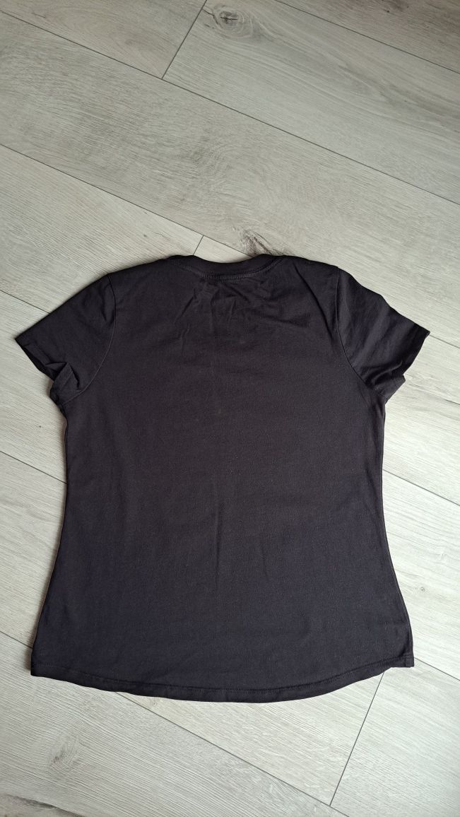 Nike bluzka koszulka T Shirt sportowa dziewczęca czarna 158 164cm