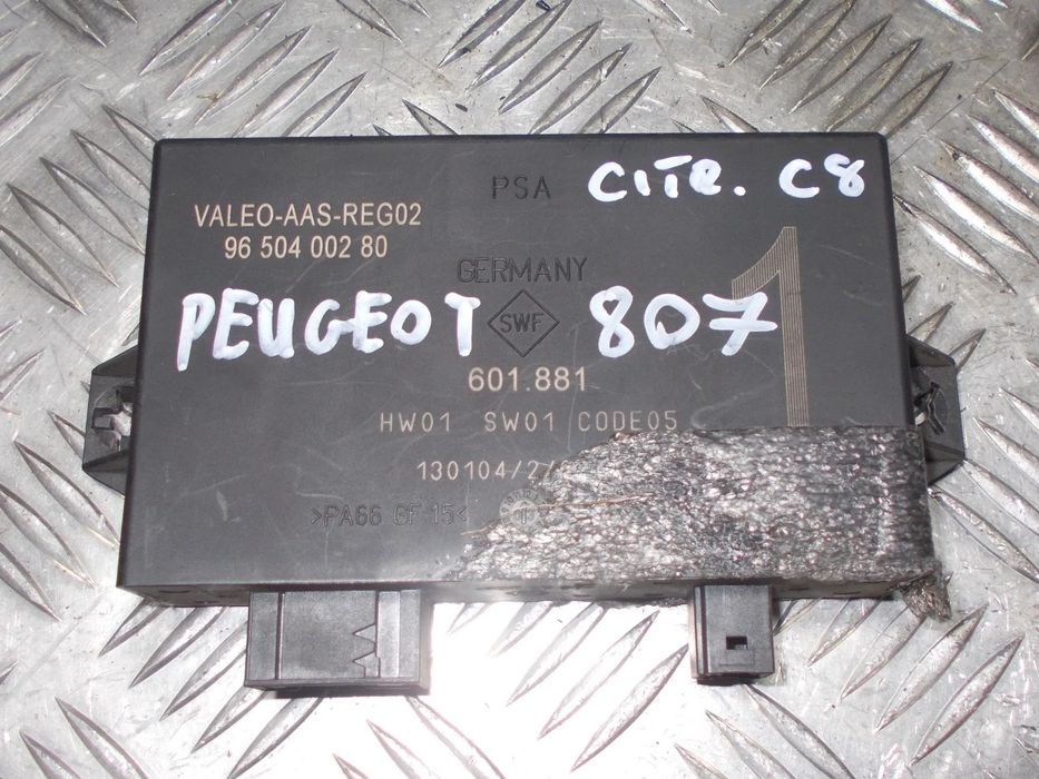 Citroen C8 Peugeot 807 - moduł sterownik parkowania PDC
