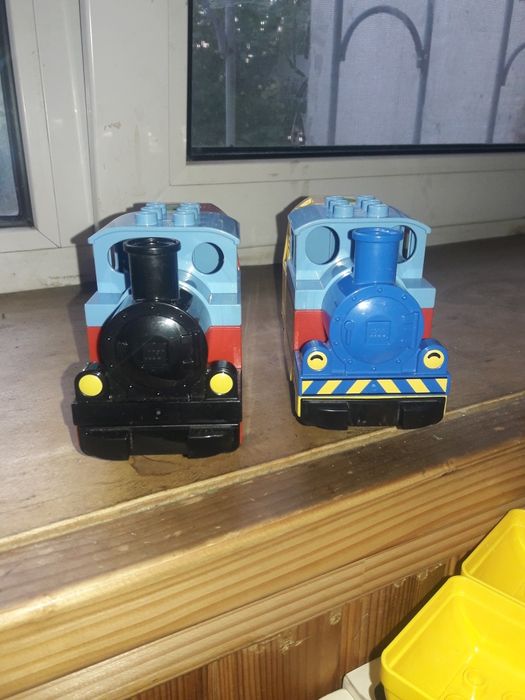 Потяг локомотив поезд lego duplo