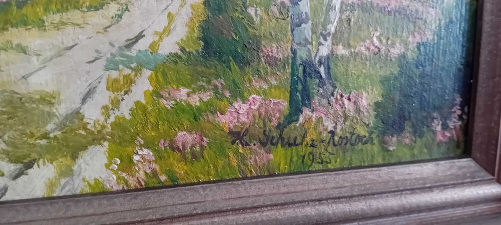 Quadro Pintura Óleo sobre Plátex