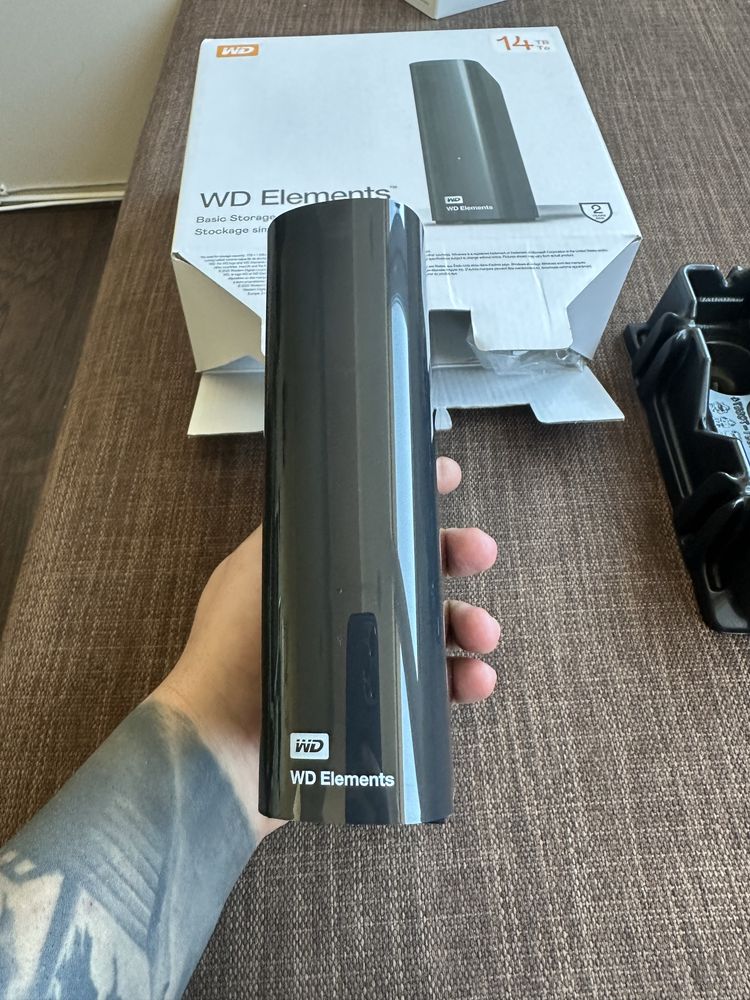 Внешний жесткий диск WD Elements Desktop 14 TB usb 3.0