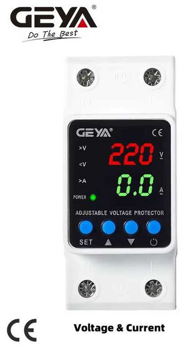 Реле контролю напруги GEYA 63A