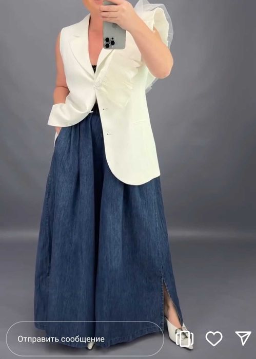 Широкі джинси дуже класні розмір L-3XL