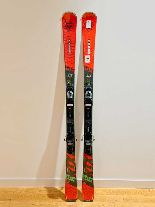 NOWE !  Rossignol REACT RTX + 10 EXPRESS Look,  163cm