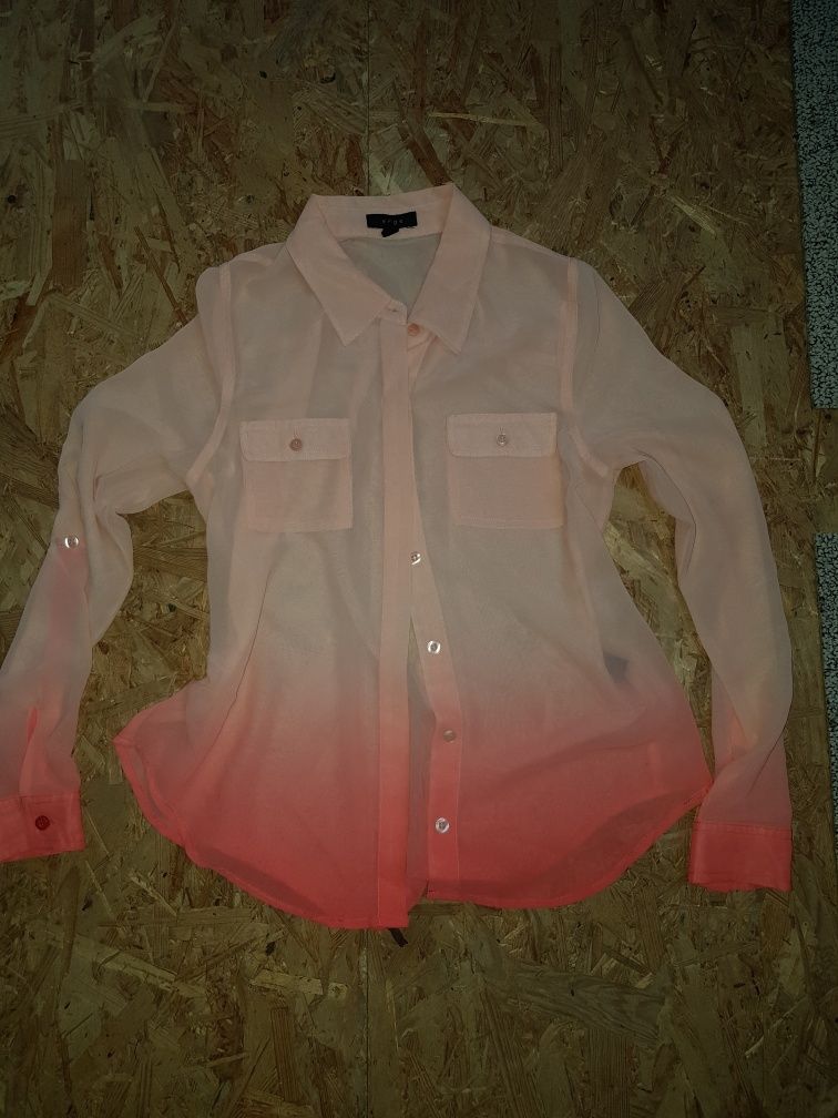 Piekna bluzka przeswitujaca cudne kolory firmy edge roz 36 polecam