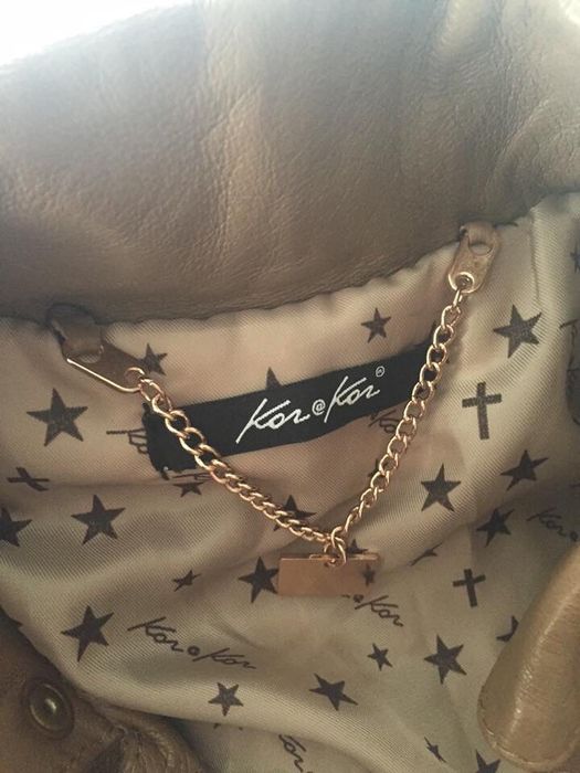 Куртка шкіряна нова косуха (Італія) р. XS