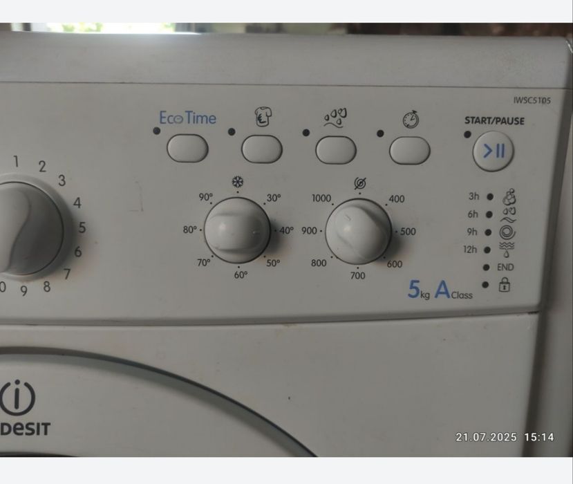 Стиральная машина Indesit 5 кг,1000 об.