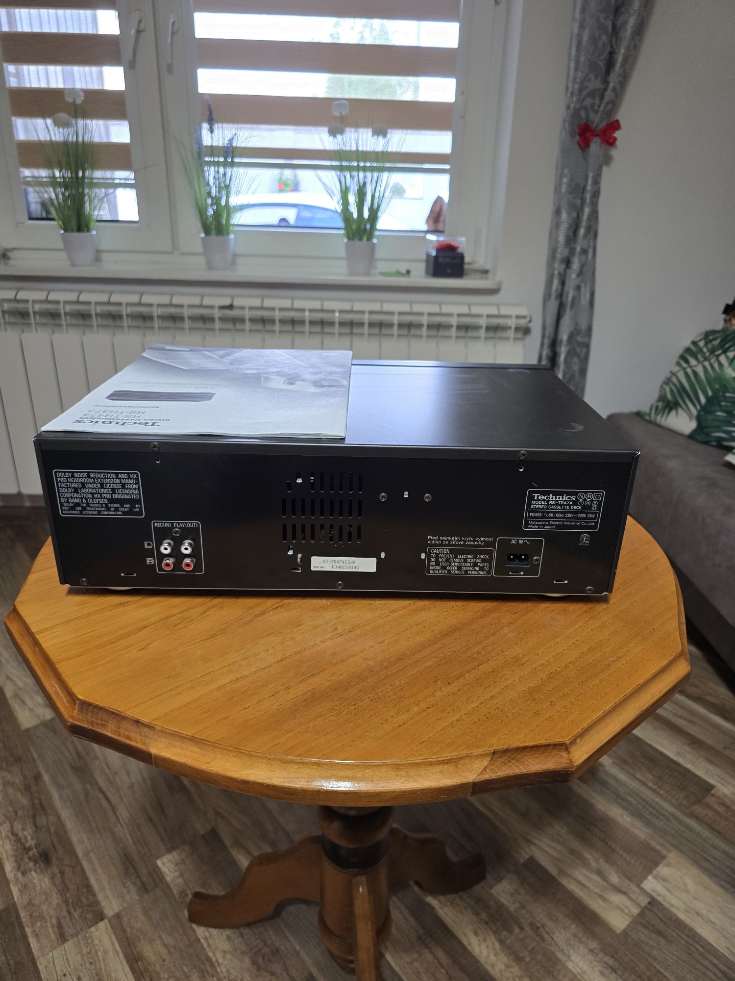 Cassette deck Technics RS-TR474