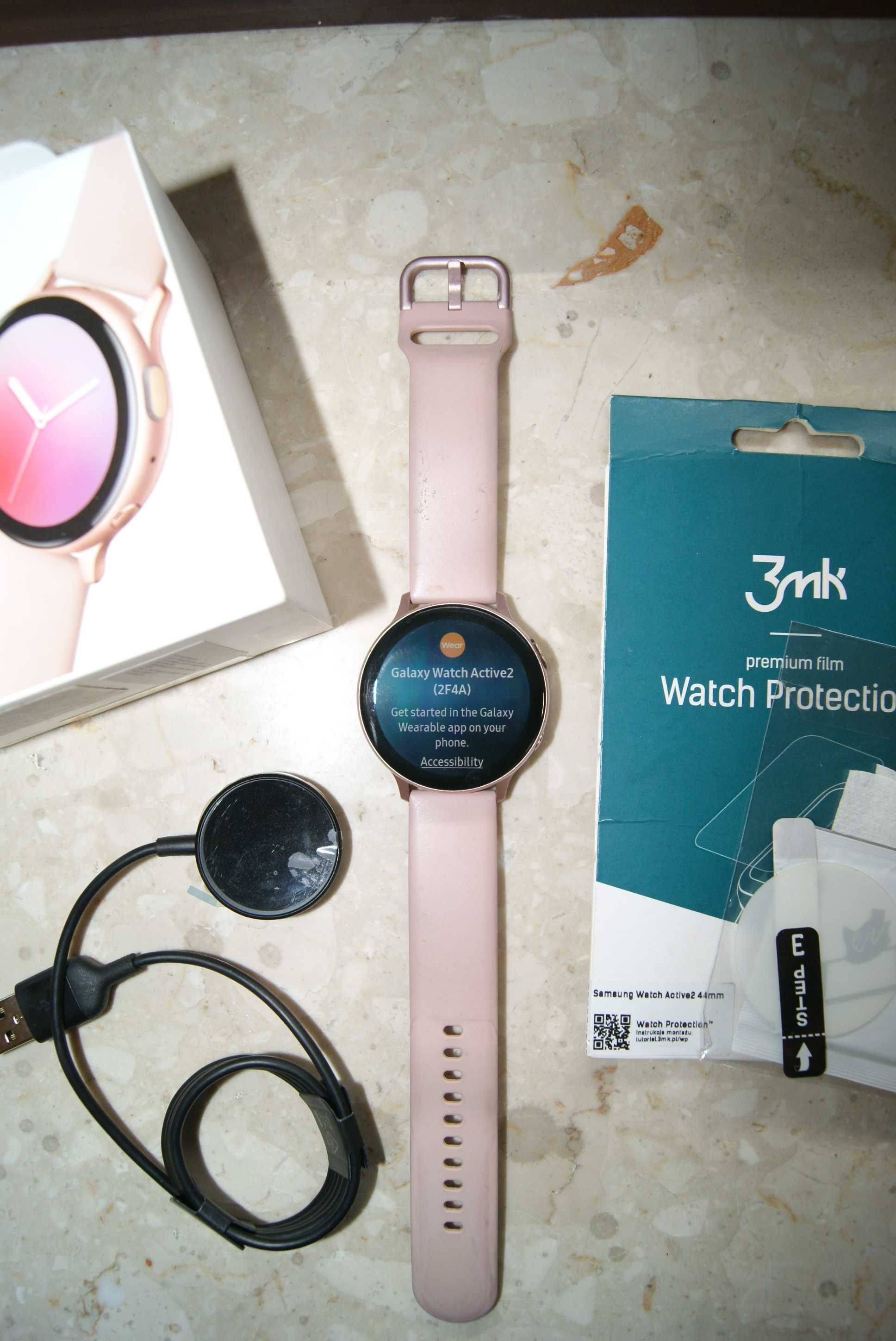 Samsung Galaxy Watch Active 2 Smartwatch Pink Gold LTE SM-R820 44mm