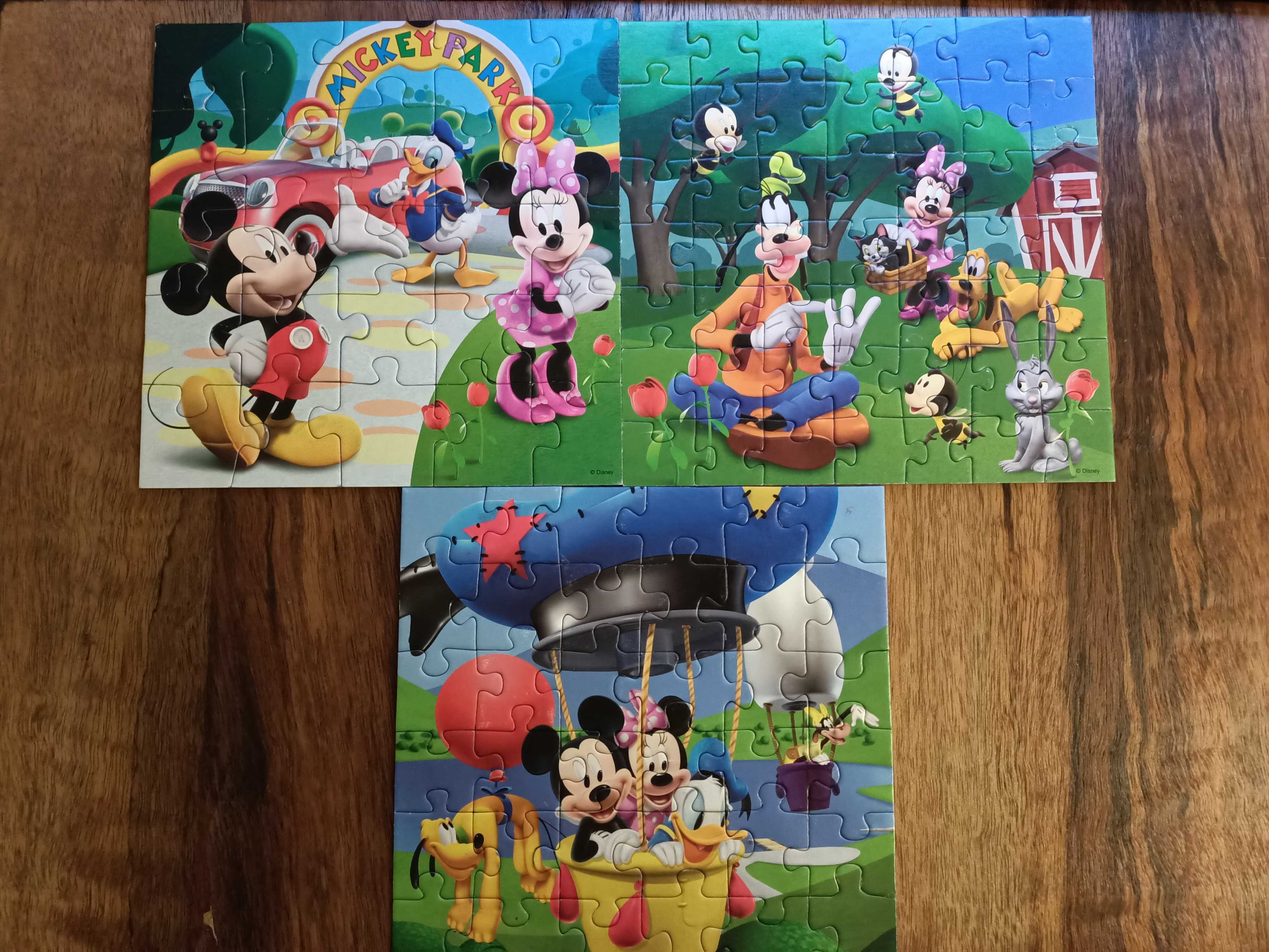 Puzzle ravensburger Myszka Miki 25, 36, 49 elementów