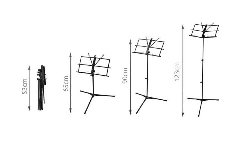 Stojak do nut Pulpit Statyw Stojak na nuty ** Sklep Video-Play