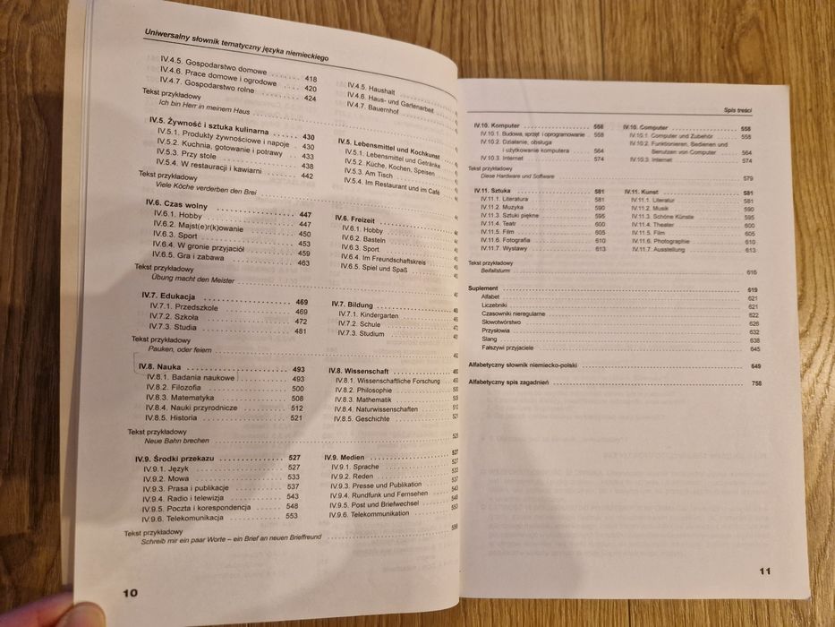 Uniwersalny słownik tematyczny języka niemieckiego