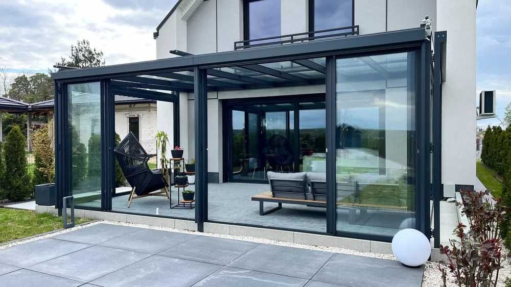 Taras, Pergola, Ogród Zimowy, Oranżeria, Nowoczesna Zabudowa