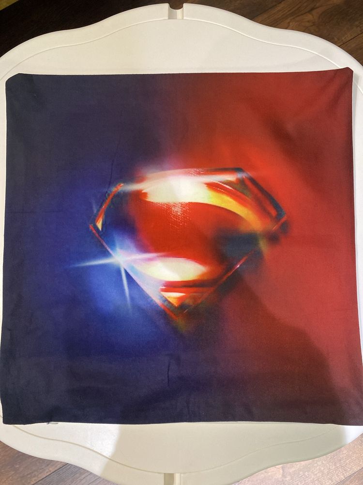Наволочка Super Man, Супермен, Flash, Cyborg, Дедпул, Чорна Пантера