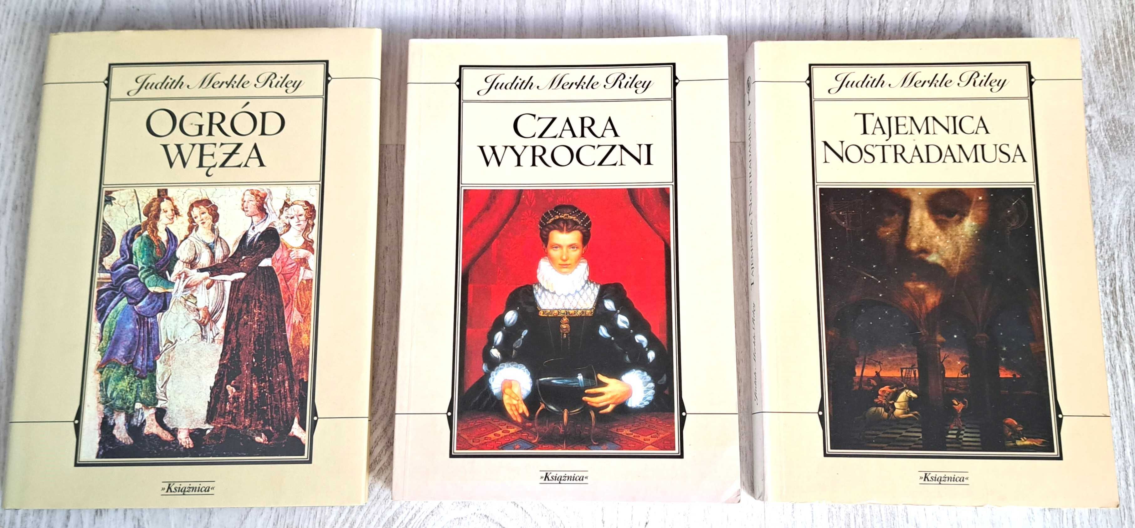 Judith Merkle Riley Czara wyroczni Tajemnica Nostradamusa Ogród Węża