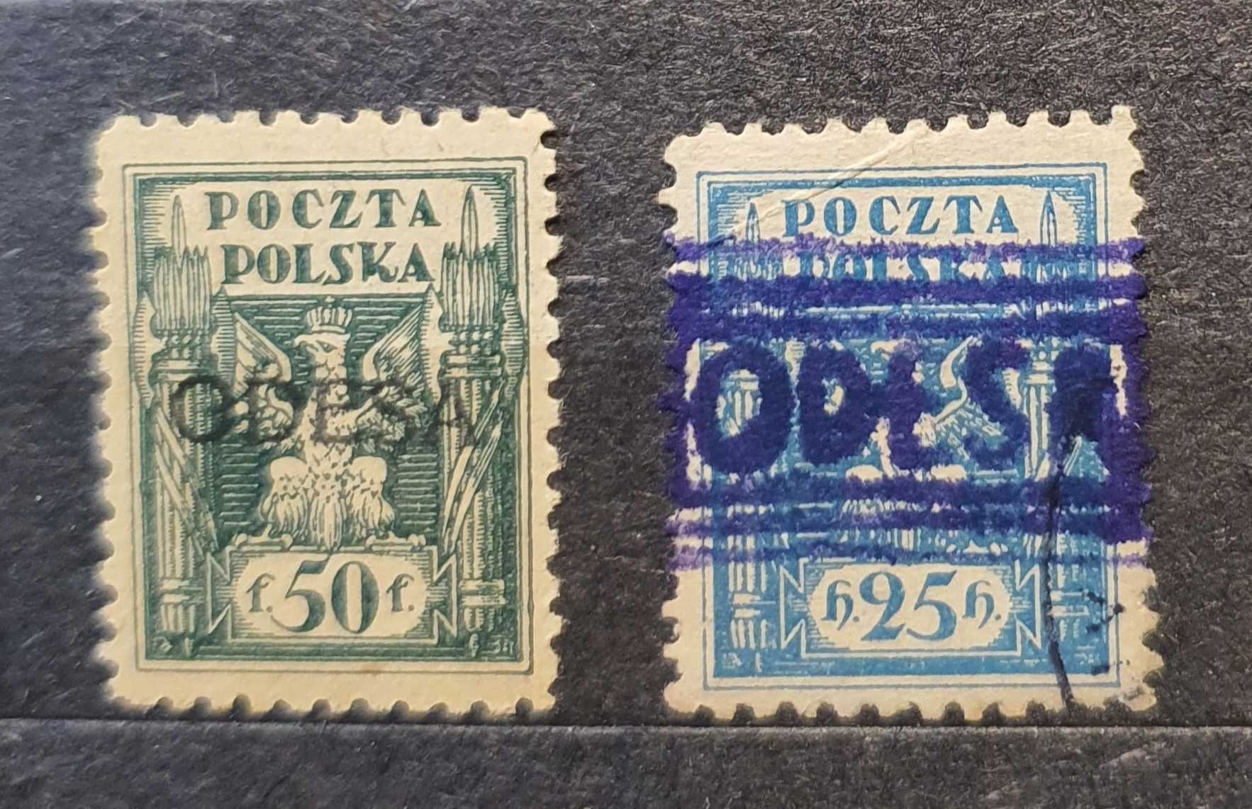 Filatelistyka, znaczki polskie, Odessa, rok 1919