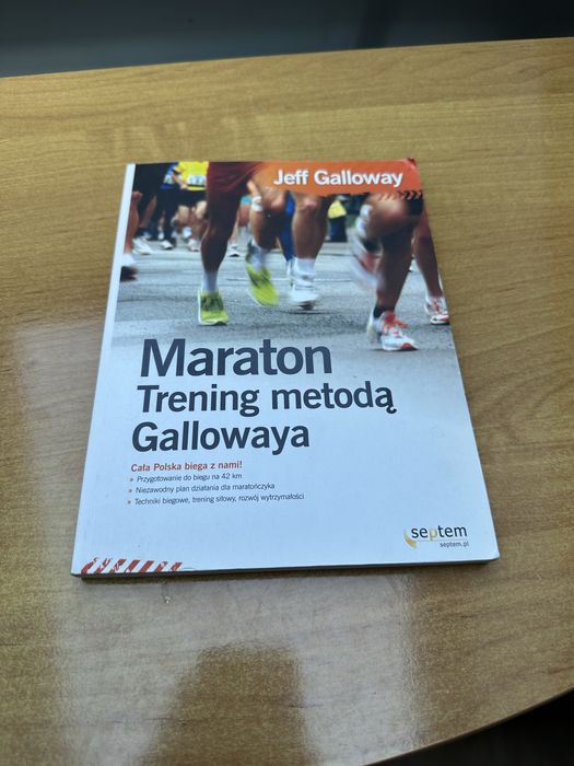 książka maraton trening metodą Gallowaya