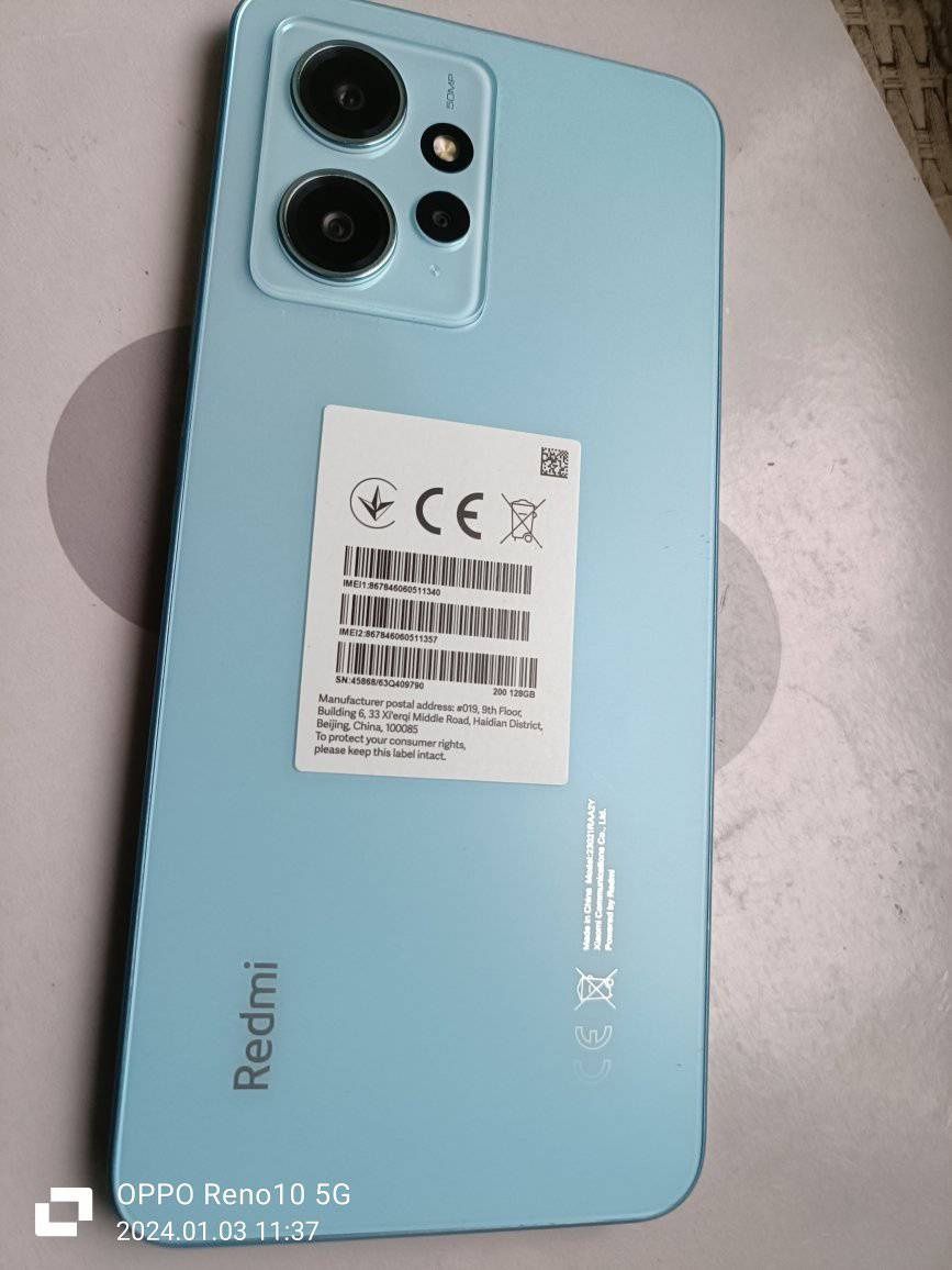 Xiaomi redmi note 12