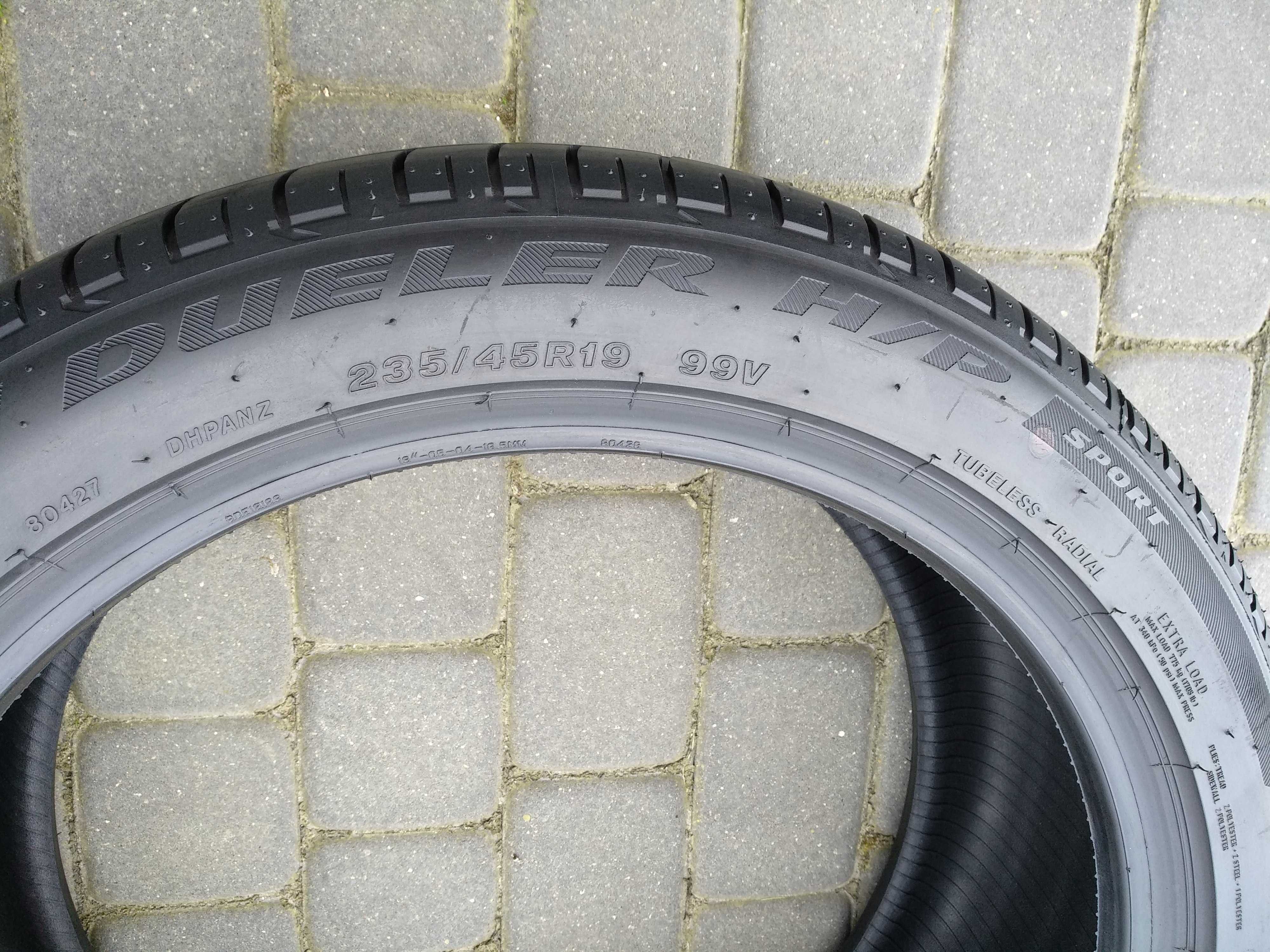 Opony 235/45R19 Bridgestone-kpl.4szt.