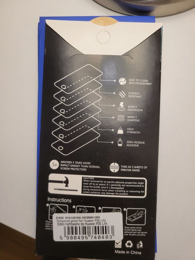 Szkło hybrydowe Huawei P30 lite