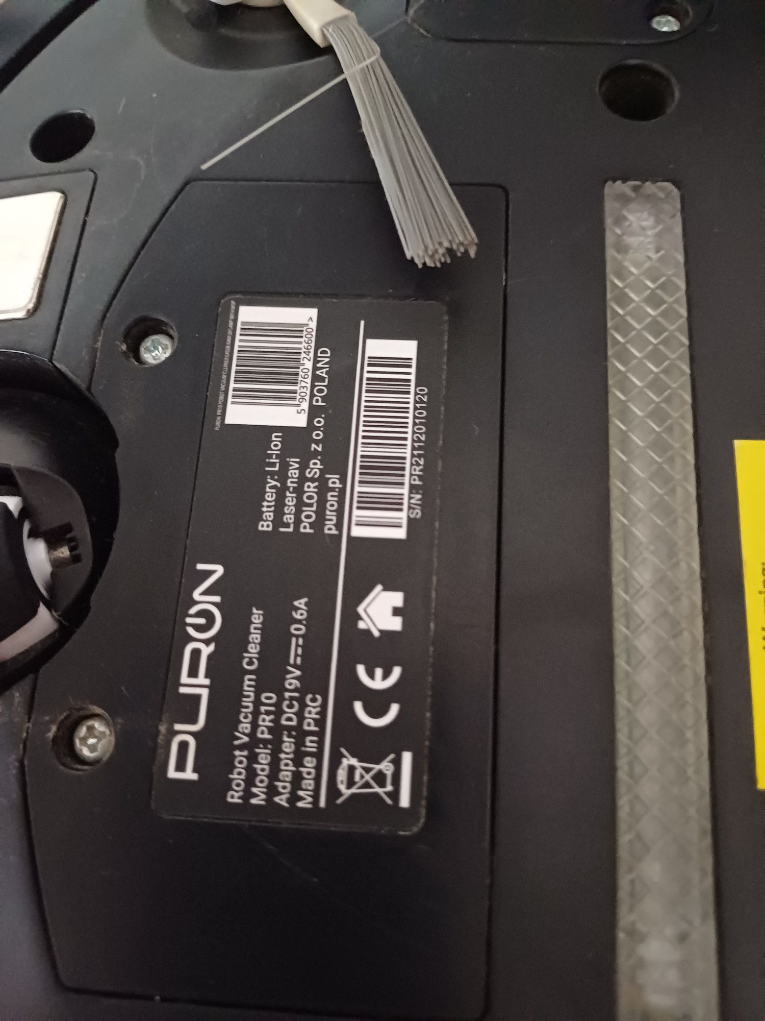 Puron PR10 robot sprzątający + mop