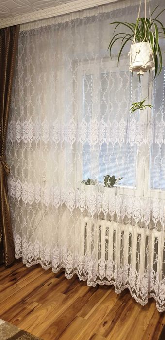 Firana do pokoju i kuchni