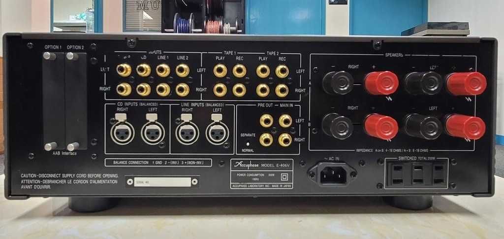 Wzmacniacz Accuphase e 406v stan idealny Certyfikat jakości jak nowy