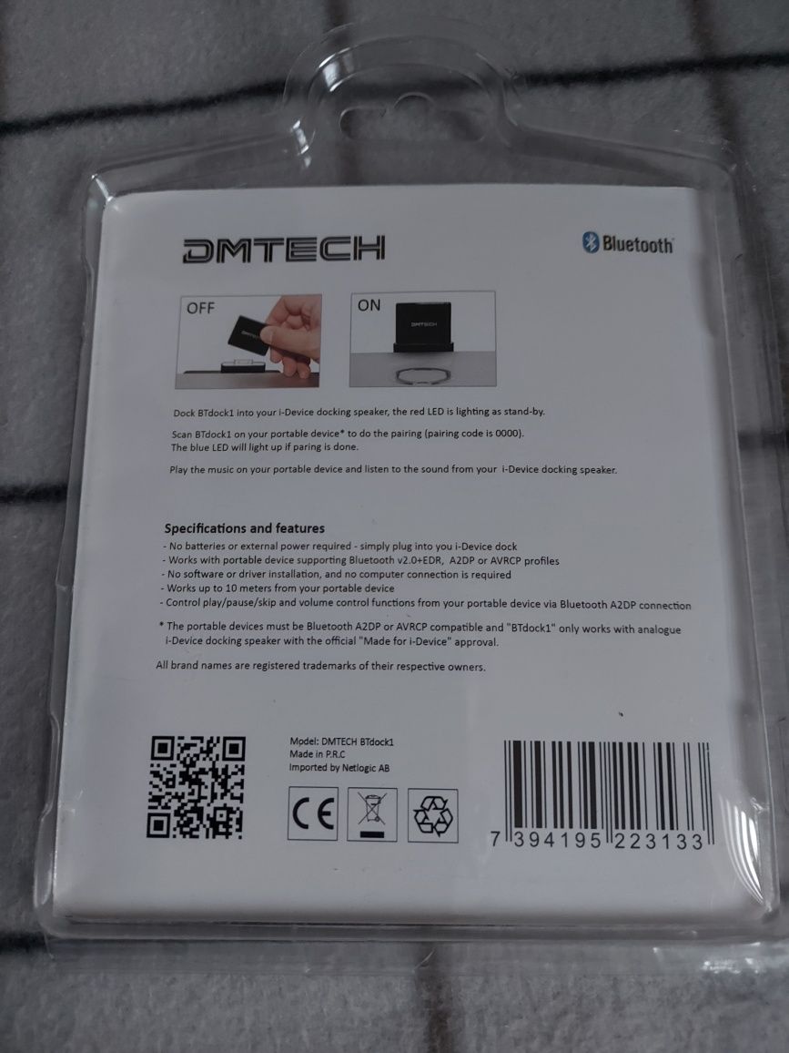 Bluetooth receiver          .